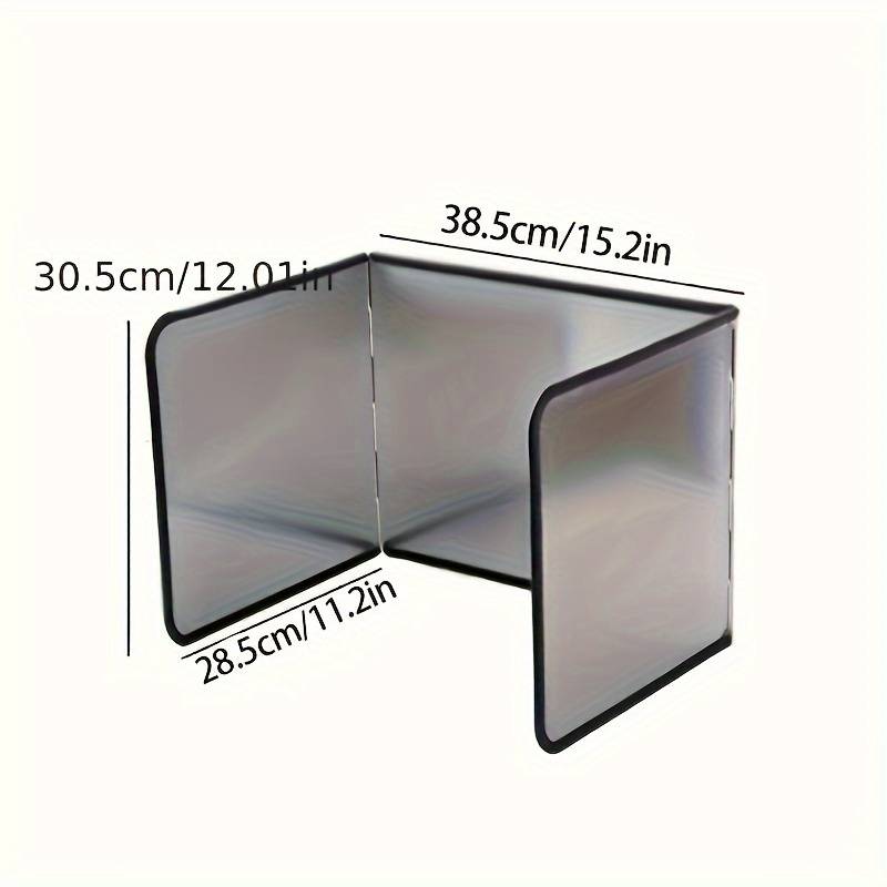 Stainless Steel Kitchen Splash Guard - Thick, Heat-Resistant Oil