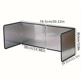 Stainless Steel Kitchen Splash Guard - Thick, Heat-Resistant Oil