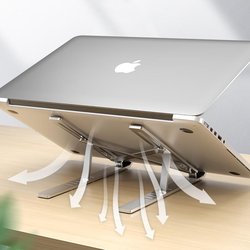 Style Adjustable Aluminum Laptop Riser