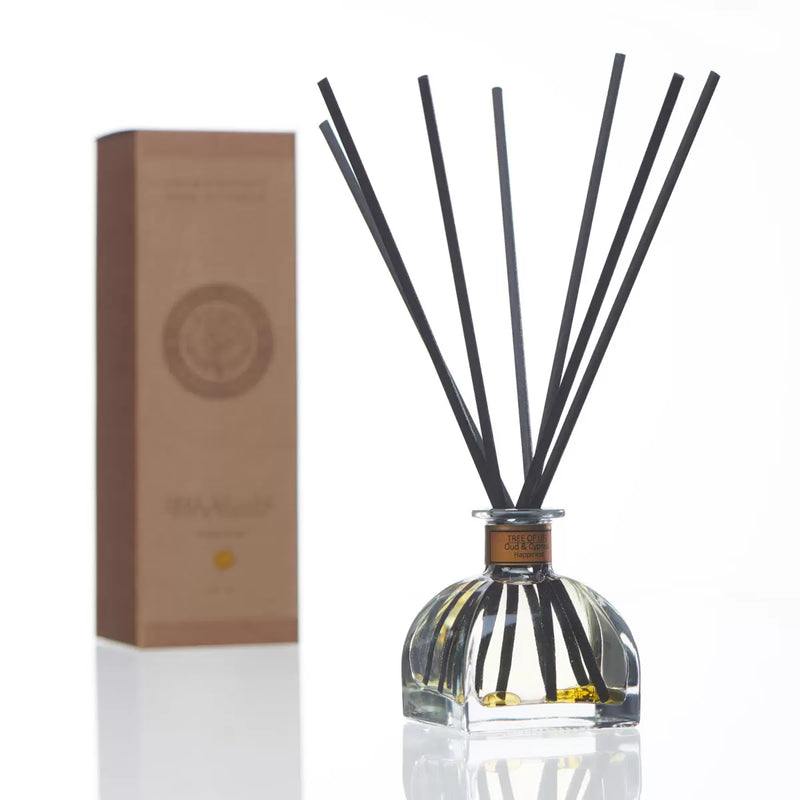 Aromatherapy 100Ml Reed Diffuser: Tree of Life - Oud & Cypress