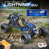 MOULD KING 18018 Technical Climbing Car The MOC-3028 lightning APP Remote Control Car Model Bricks Toys For Kids Christmas Gifts