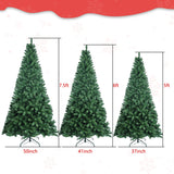 Artificial Christmas Tree 5FT / 6FT / 7.5FT Holiday Decoration halloween Xmas Tree Sturdy Metal Stand quick flash Auto-Spread