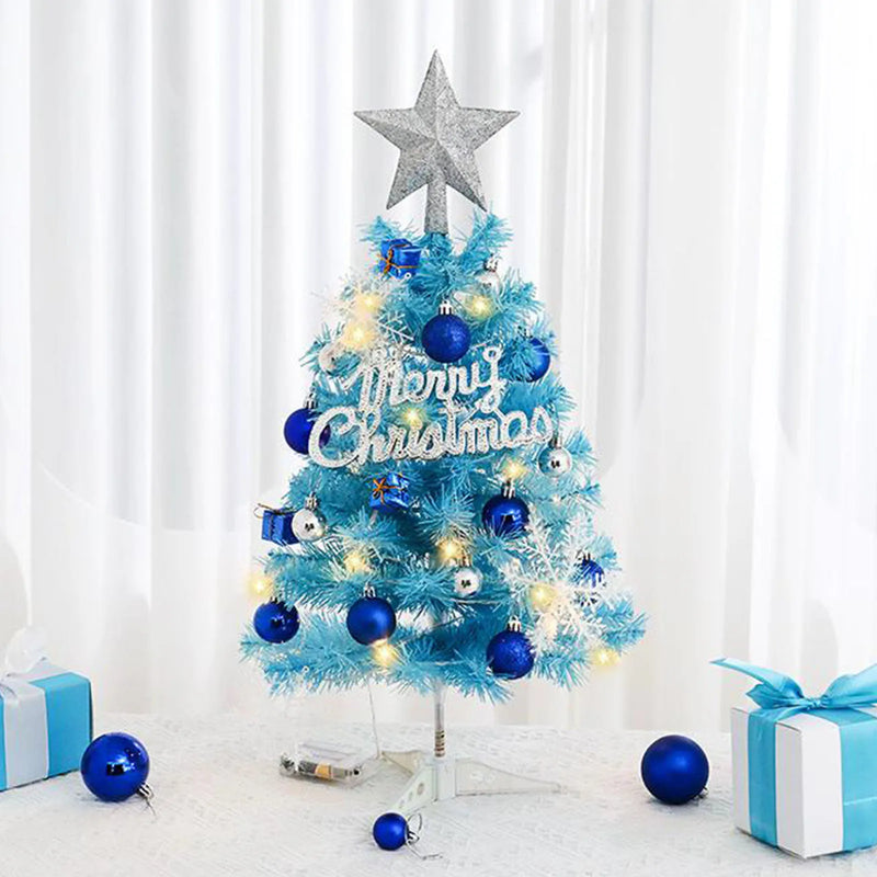 Christmas Artificial Blue Christmas Tree With Lights Decor Including Xams Decor Flocking Perfect Christmas Decorations For Home