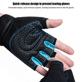 New Gym Gloves Fitness Weight Lifting Gloves Body Building Training Sports Exercise Cycling Sport Workout Glove for Men Women M/